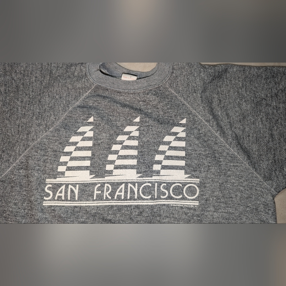 EVC 1985 SAN FRANSISCO SHORT SLEEVE SWEATSHIRT